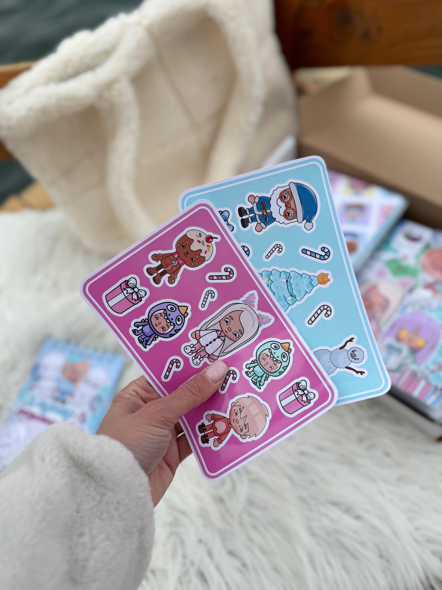 Geschenkbox „Weihnachtszauber“ - Kreatives Spielset