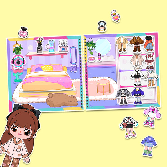 My Best Friends – Kreativ-Buch mit Klett-Stickern