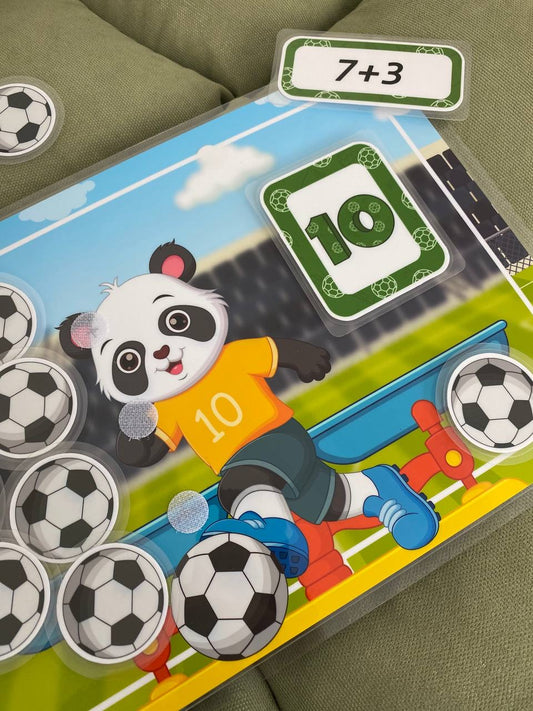 Lernspiel „Fußballspaß“ – Rechnen bis 10