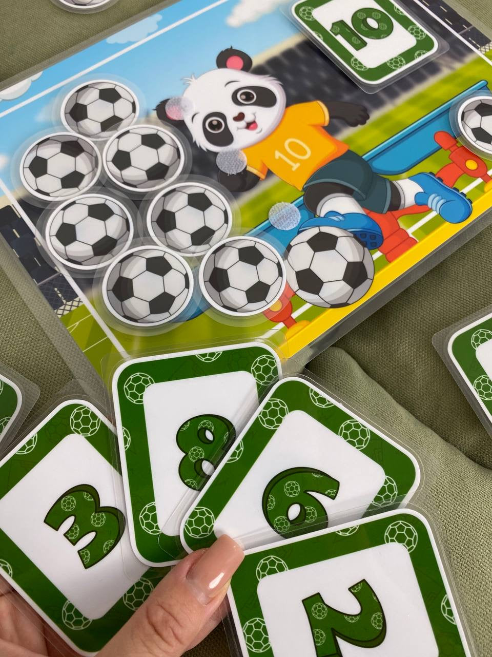 Lernspiel „Fußballspaß“ – Rechnen bis 10