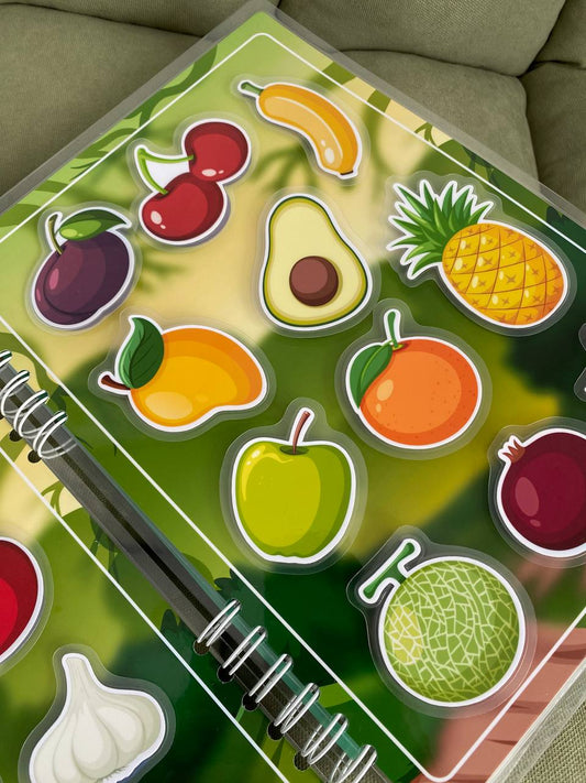 Mein Vorschulbuch – Interaktives Buch mit Klett-Stickern