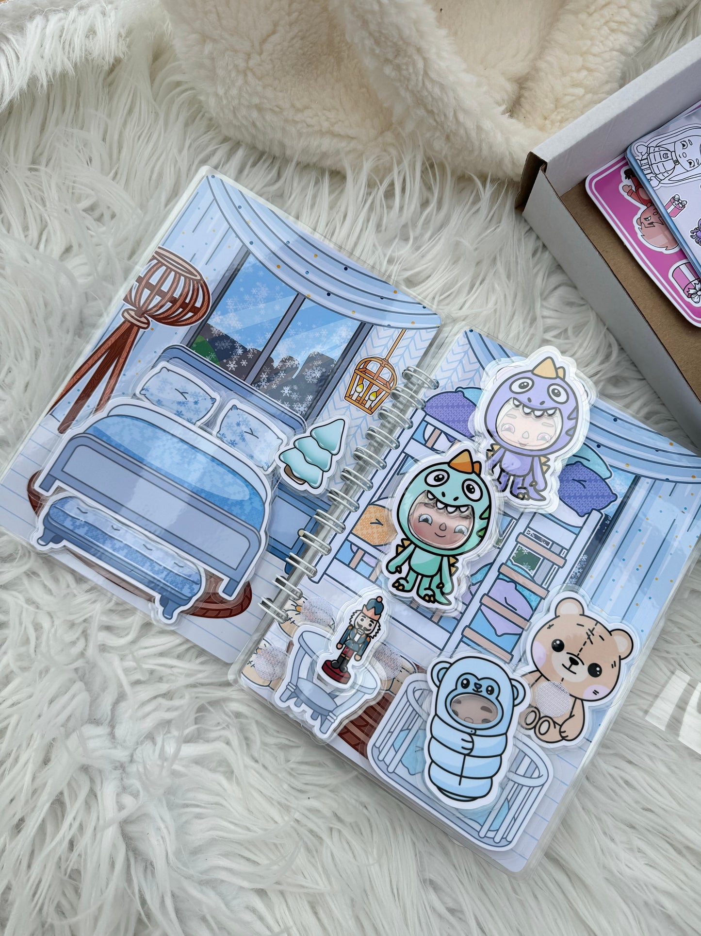 Geschenkbox „Weihnachtszauber“ - Kreatives Spielset