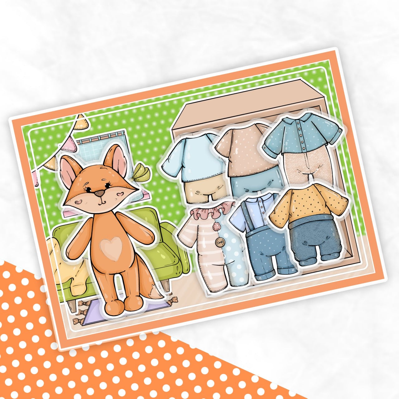 Anziehen und Spielen, Meine süßen Tierfreunde - Kreativ-Buch mit Klett-Stickern