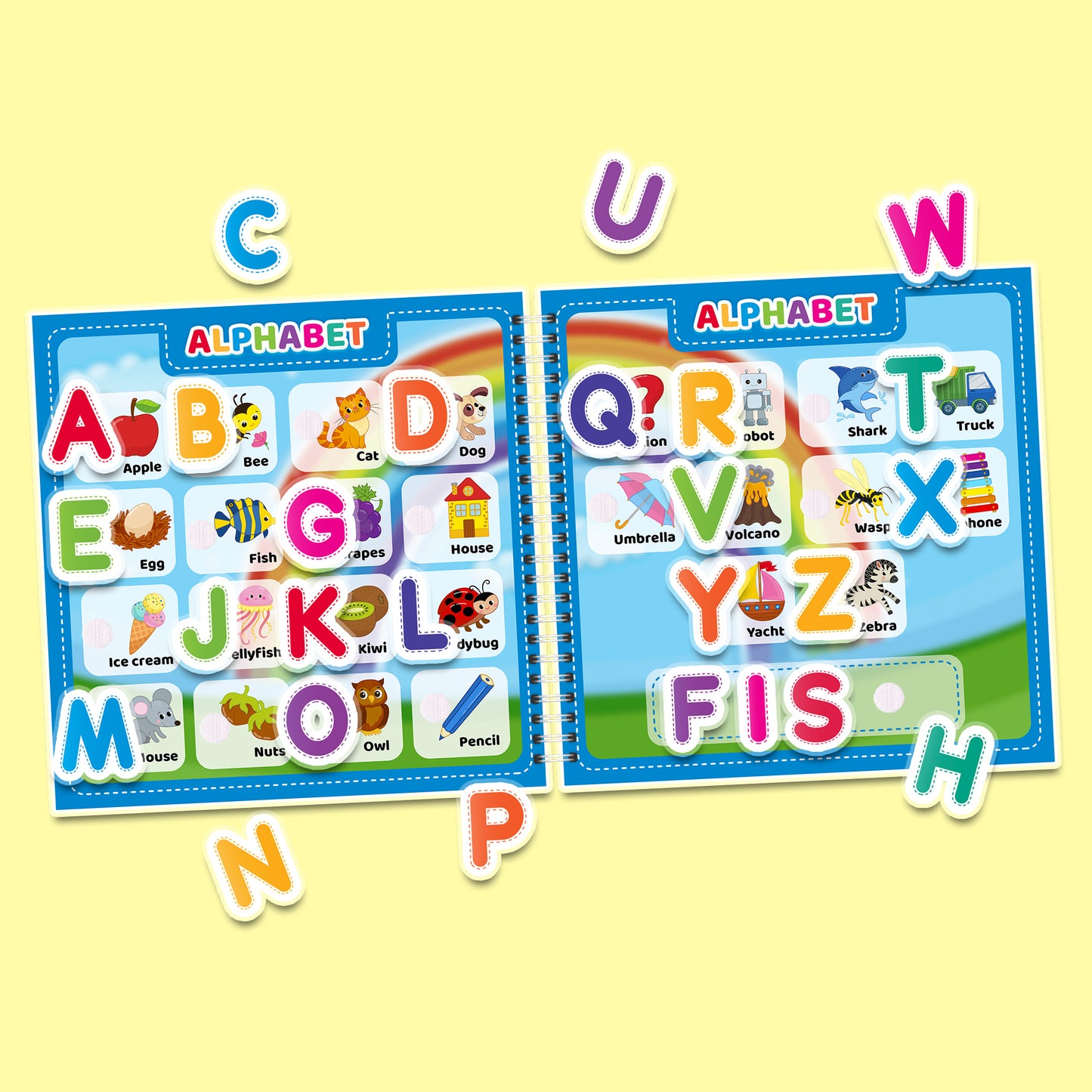 My First English (Part 1) – Interaktives Buch mit Klett-Stickern