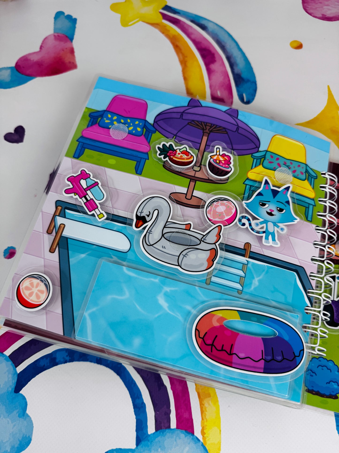 Gabbys Haus - Kreativ-Buch mit Klett-Stickern