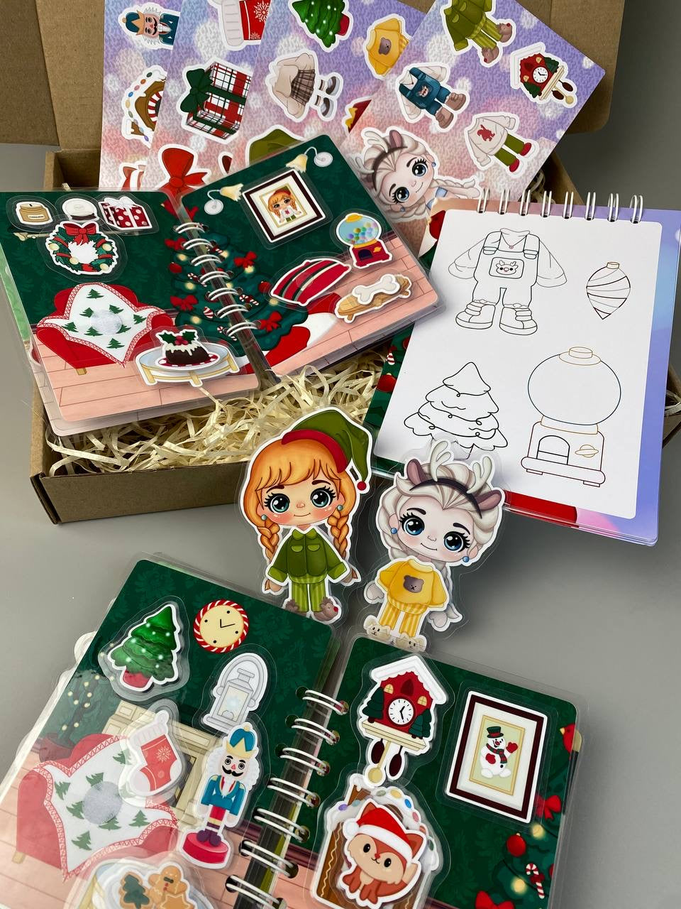 Weihnachtsbox „Merry Christmas“ - Kreatives Spielset