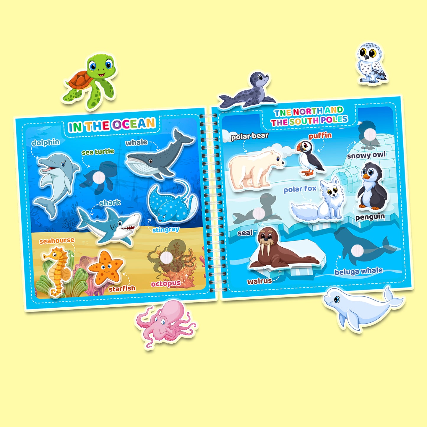 My First English (Part 2) – Interaktives Buch mit Klett-Stickern