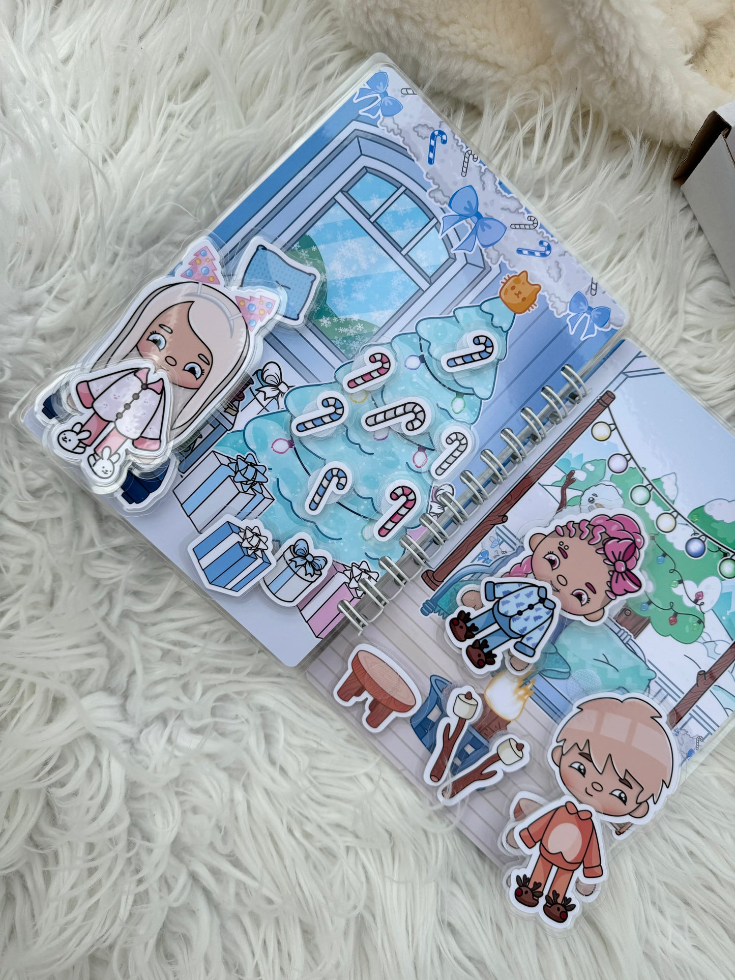 Geschenkbox „Weihnachtszauber“ - Kreatives Spielset