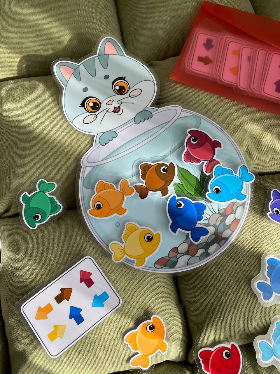 Lernspiel „Aquarium“ – Farben & Richtungen lernen