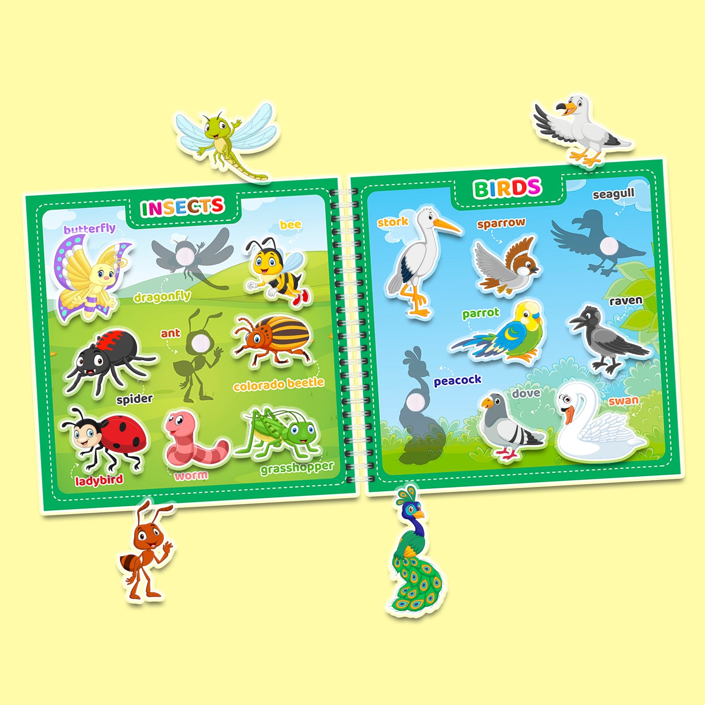 My First English (Part 2) – Interaktives Buch mit Klett-Stickern