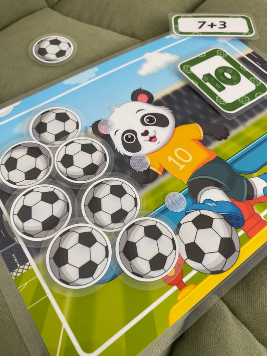 Lernspiel „Fußballspaß“ – Rechnen bis 10