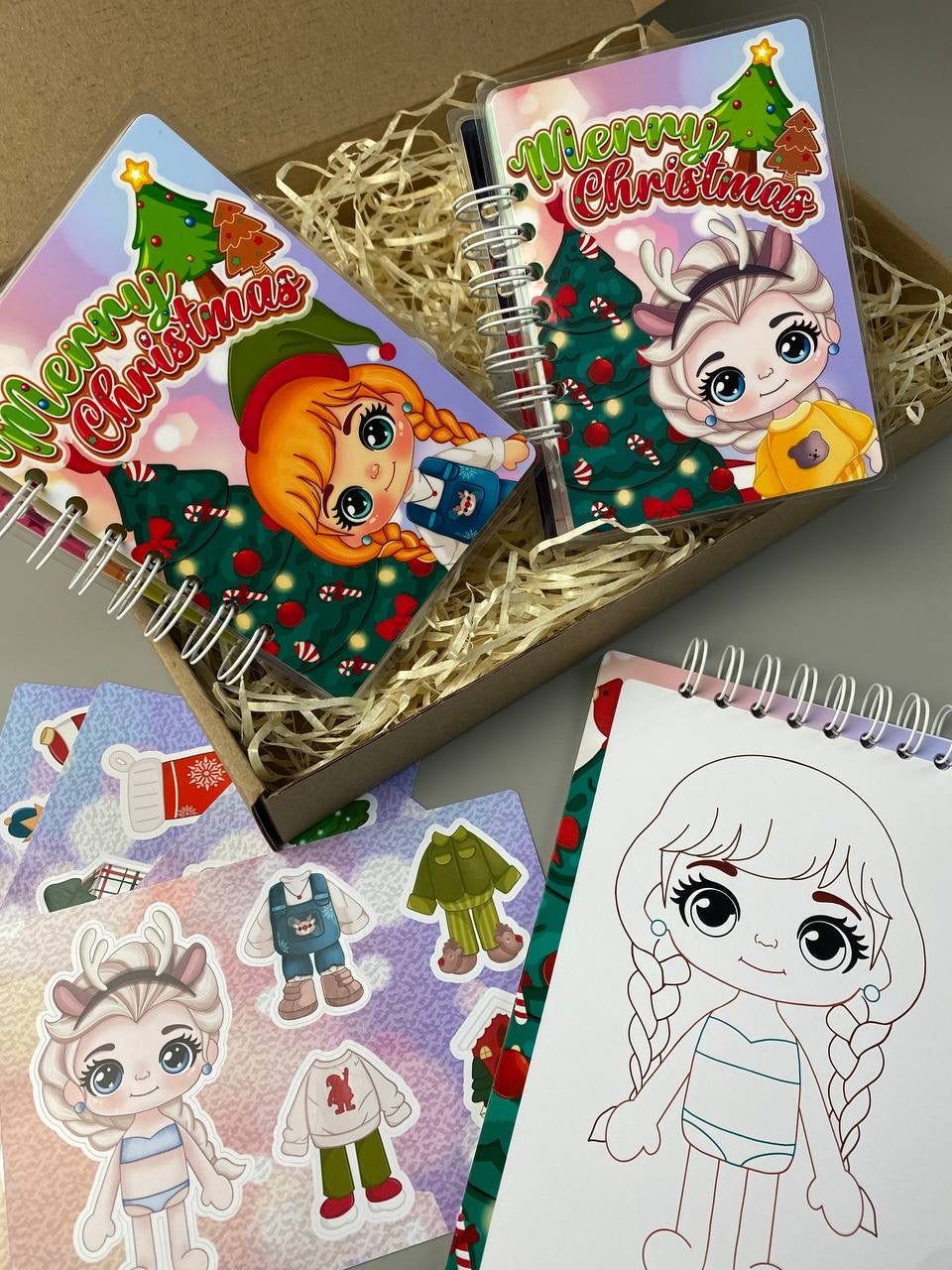 Weihnachtsbox „Merry Christmas“ - Kreatives Spielset