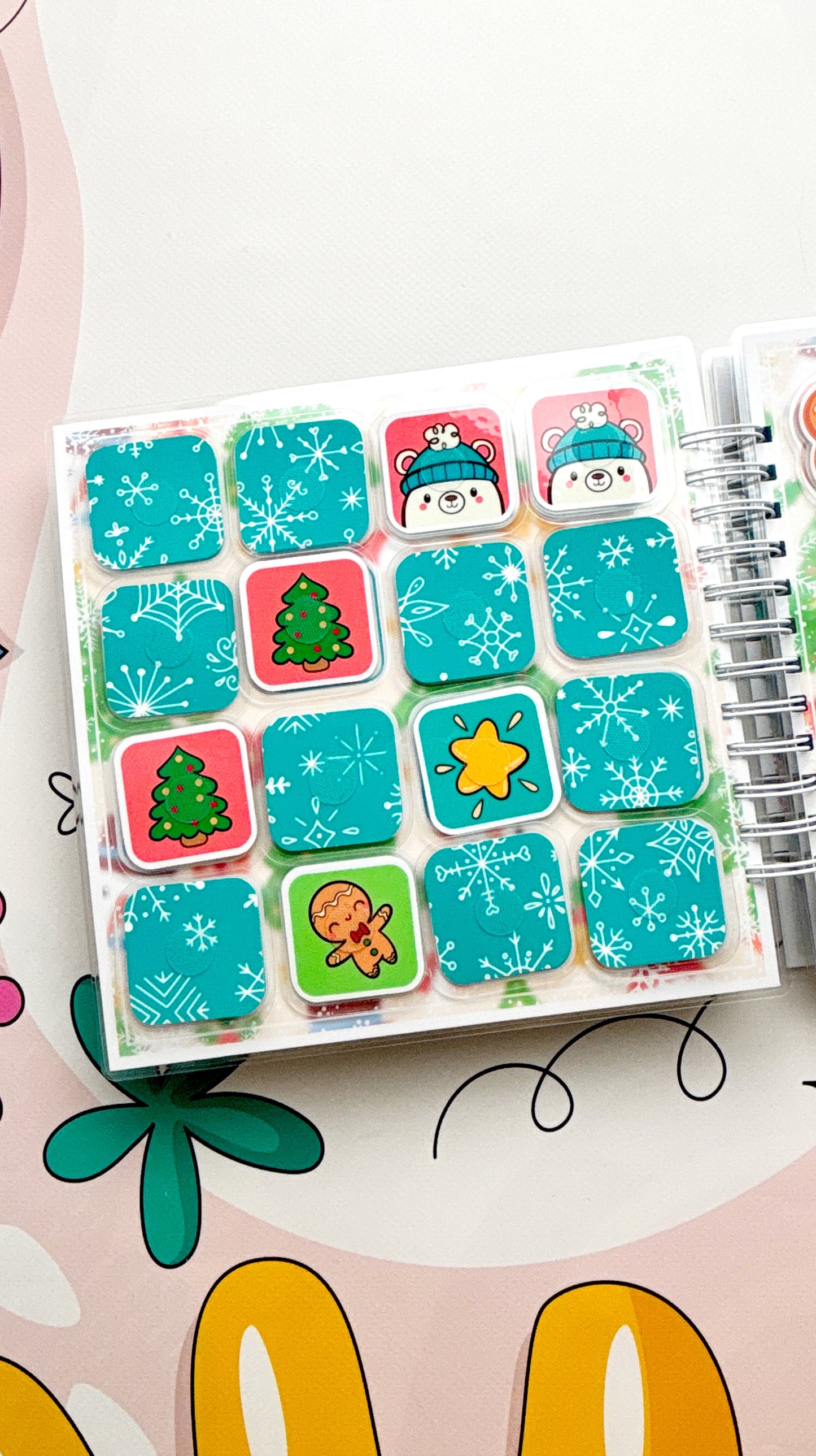 Winterspaß - Interaktives Buch mit Klett-Stickern