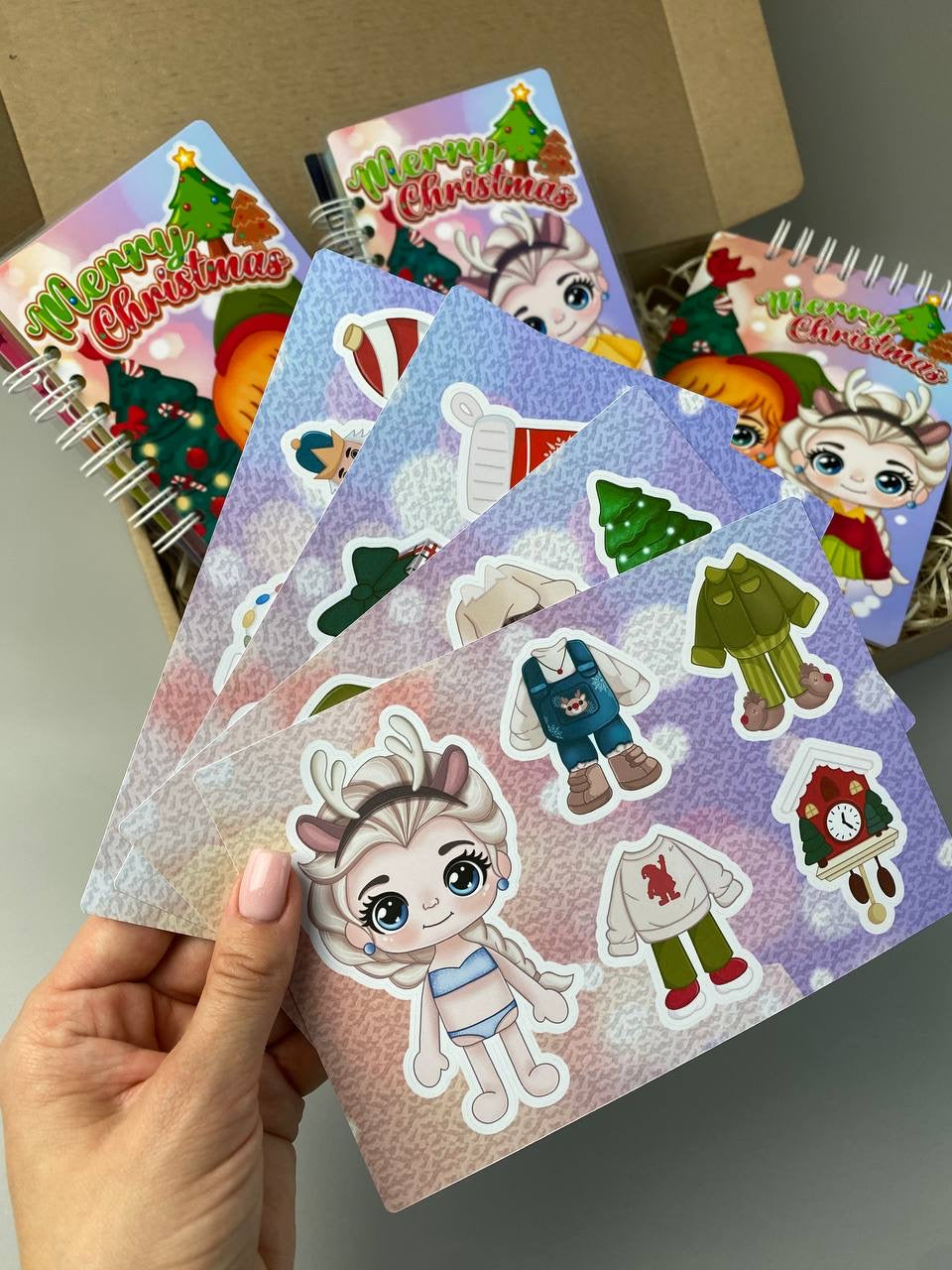 Weihnachtsbox „Merry Christmas“ - Kreatives Spielset