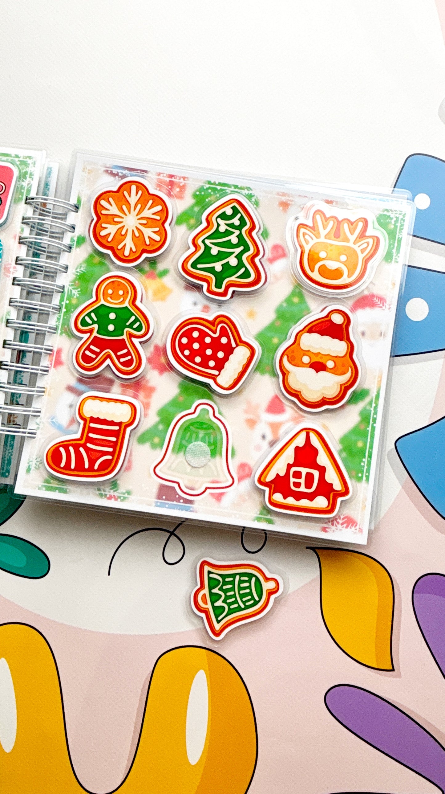 Winterspaß - Interaktives Buch mit Klett-Stickern