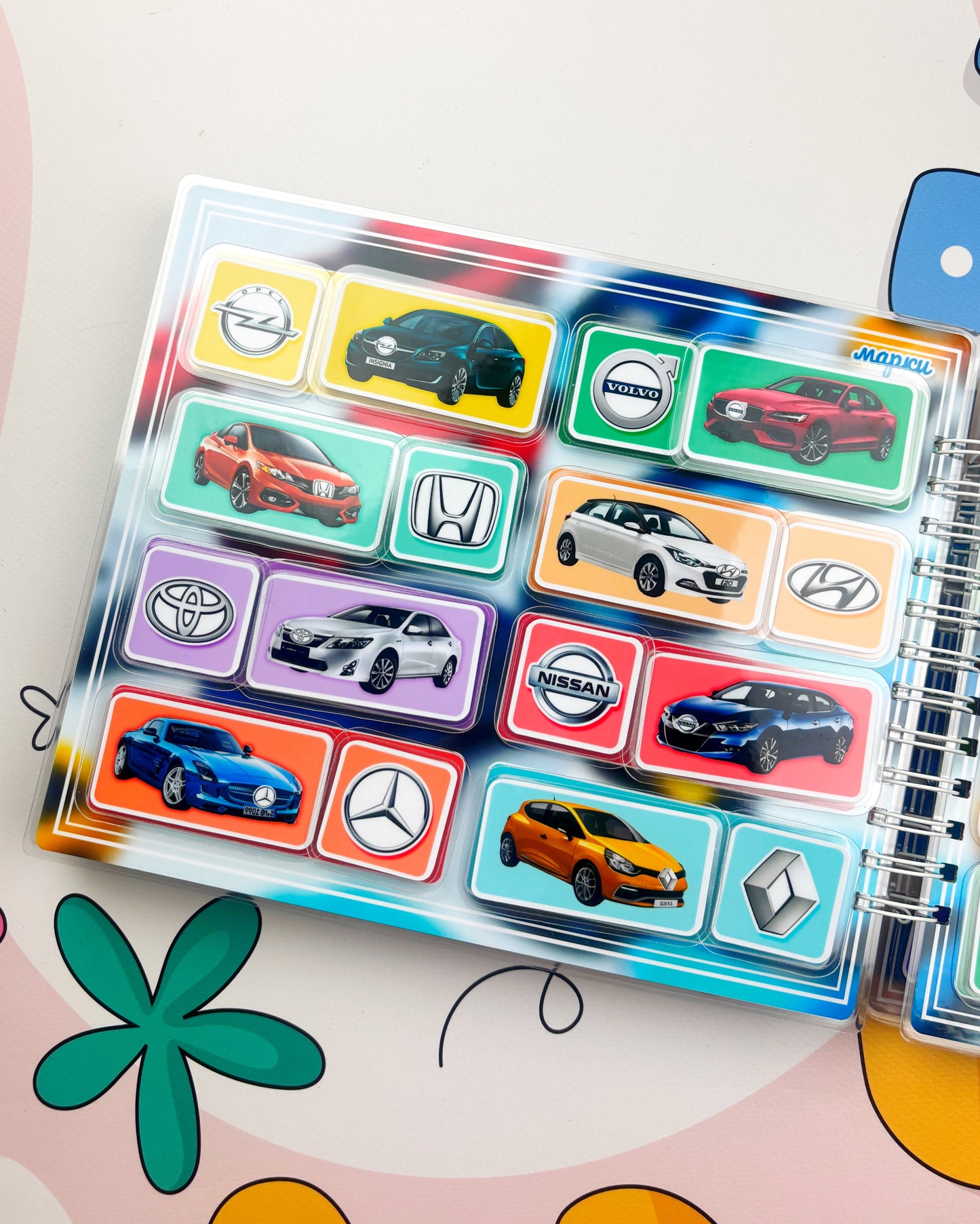 So viele verschiedene Fahrzeuge - Kreativ-Buch mit Klett-Stickern