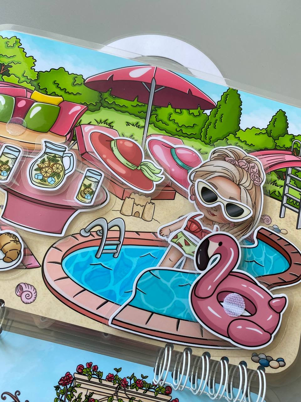 Puppenhaus „Ruby & Agnes“ – Kreativ-Buch mit Klett-Elementen