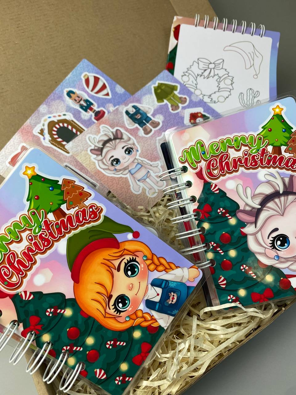 Weihnachtsbox „Merry Christmas“ - Kreatives Spielset