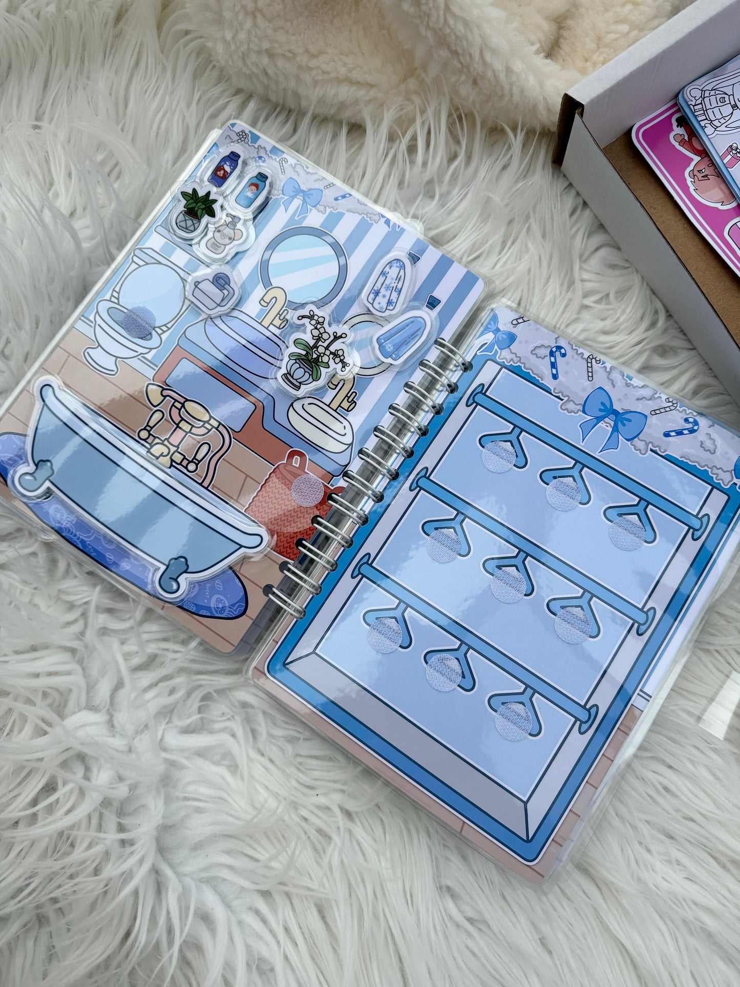 Geschenkbox „Weihnachtszauber“ - Kreatives Spielset