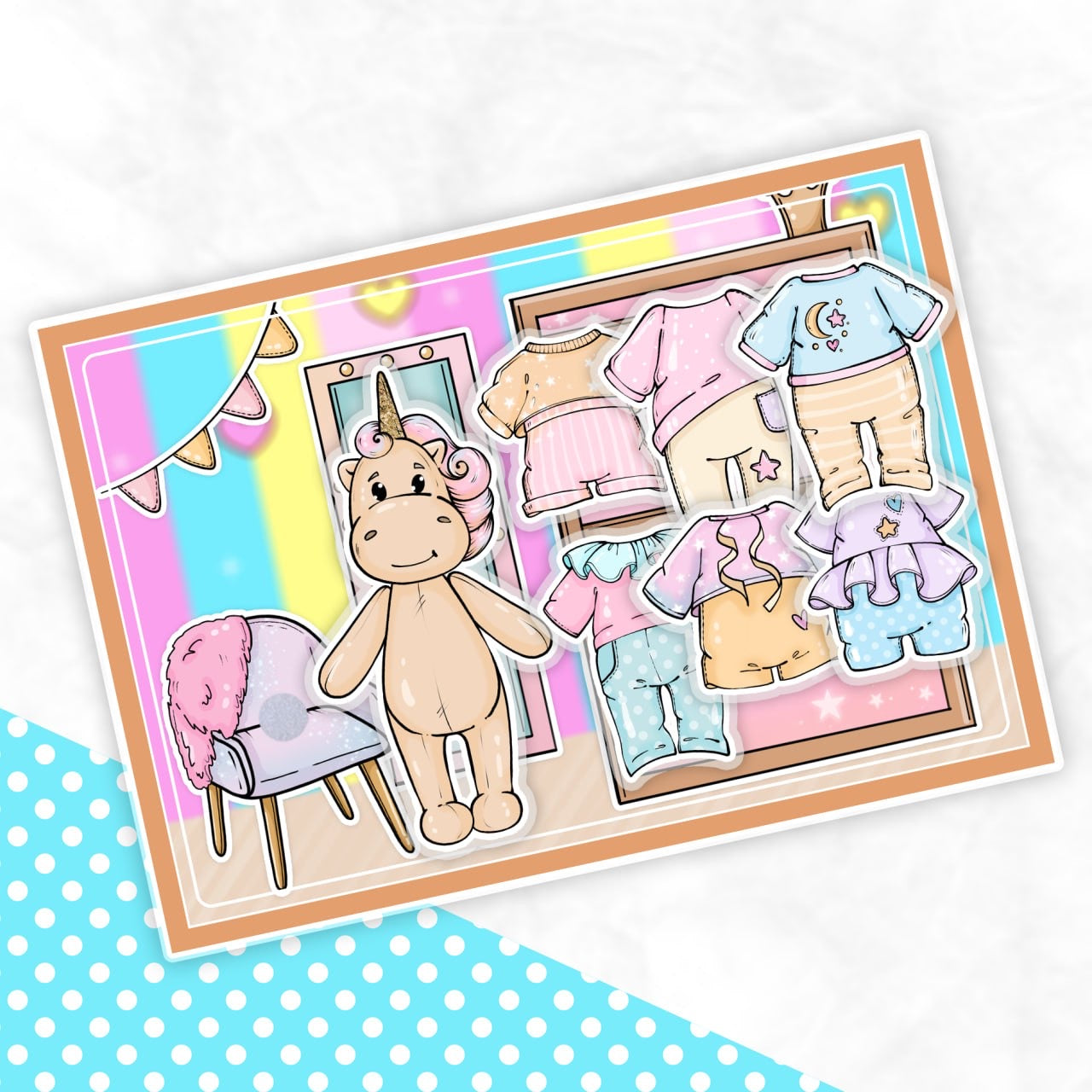 Anziehen und Spielen, Meine süßen Tierfreunde - Kreativ-Buch mit Klett-Stickern