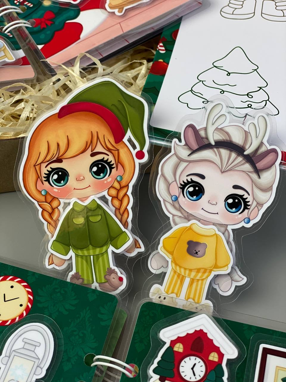 Weihnachtsbox „Merry Christmas“ - Kreatives Spielset