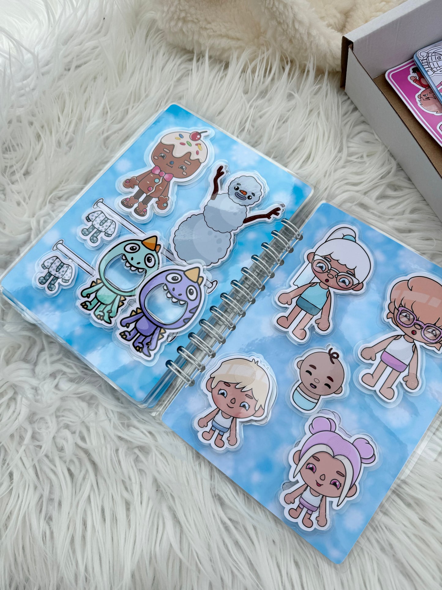 Geschenkbox „Weihnachtszauber“ - Kreatives Spielset