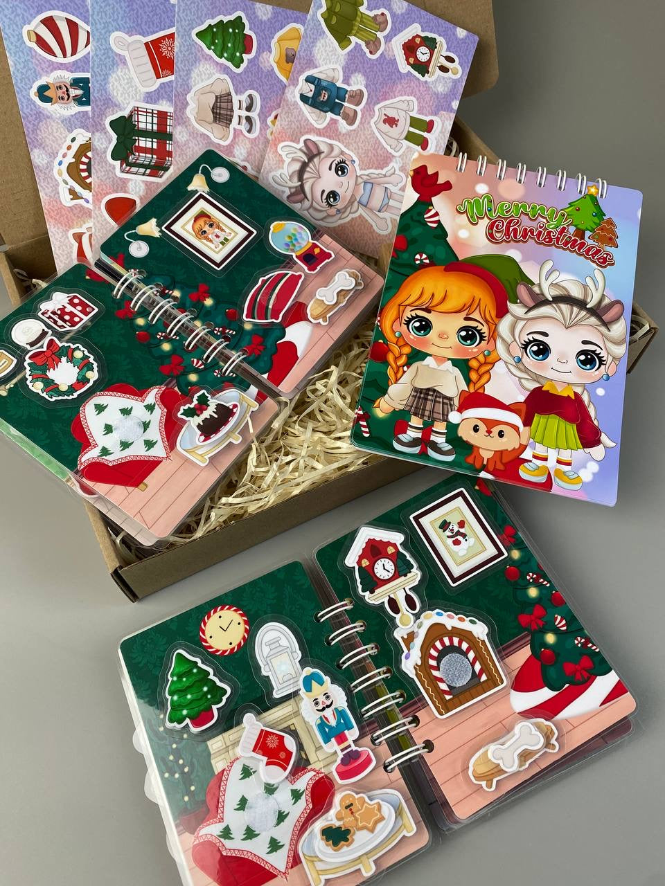 Weihnachtsbox „Merry Christmas“ - Kreatives Spielset