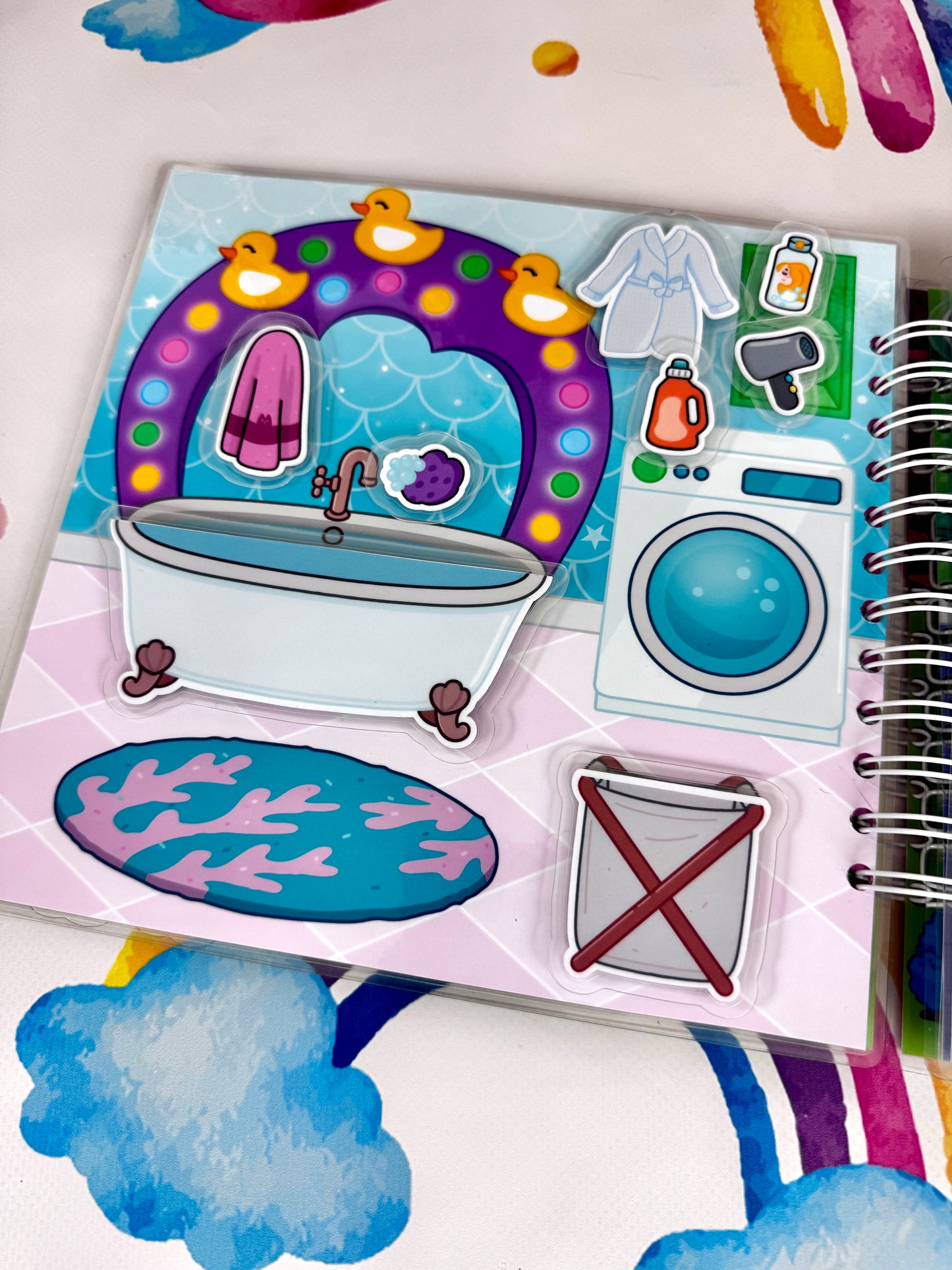 Gabbys Haus - Kreativ-Buch mit Klett-Stickern