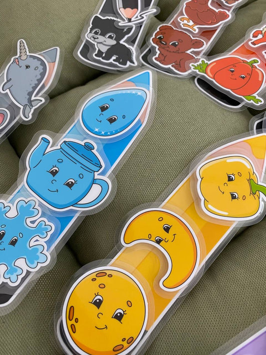 Lernspiel „Bunte Buntstifte“ – Farben erkennen, zuordnen & sortieren