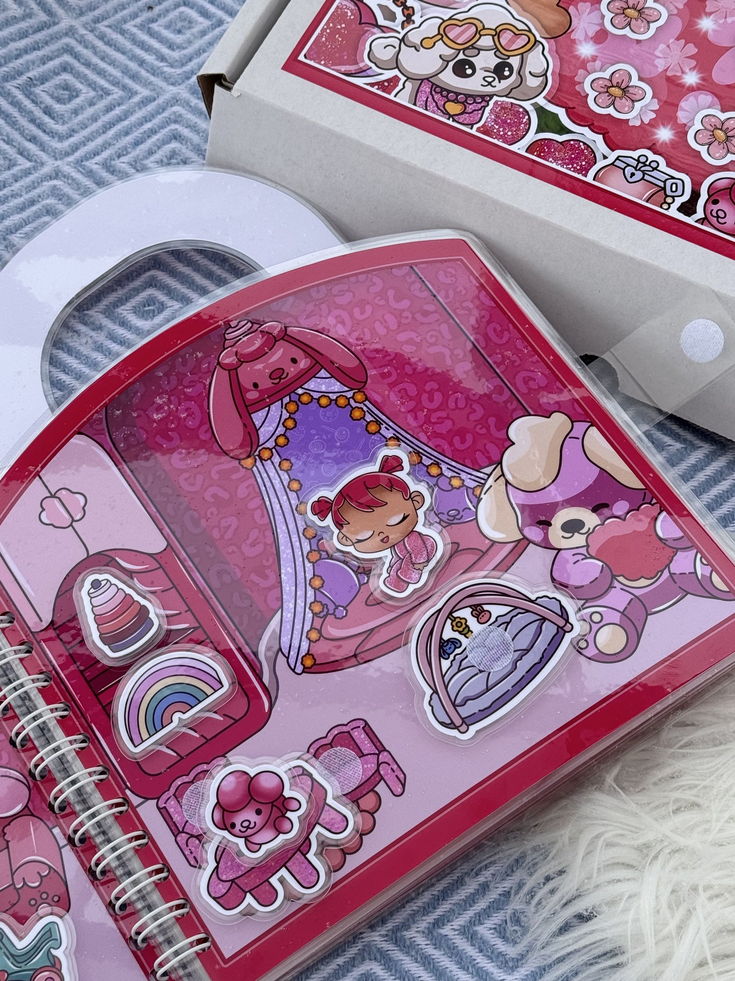 Traumhaus - Kreativ-Buch mit Klett-Stickern