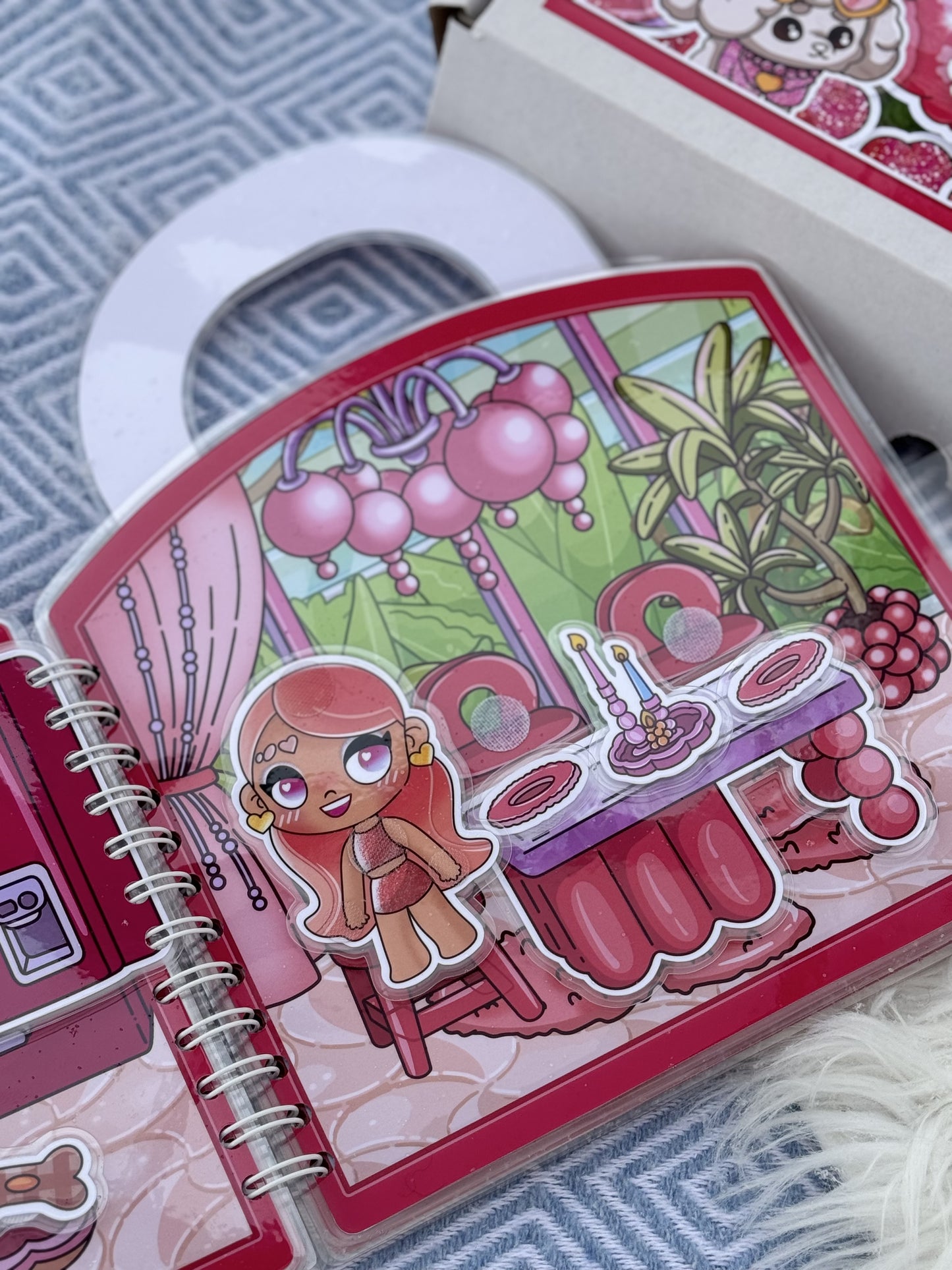 Traumhaus - Kreativ-Buch mit Klett-Stickern