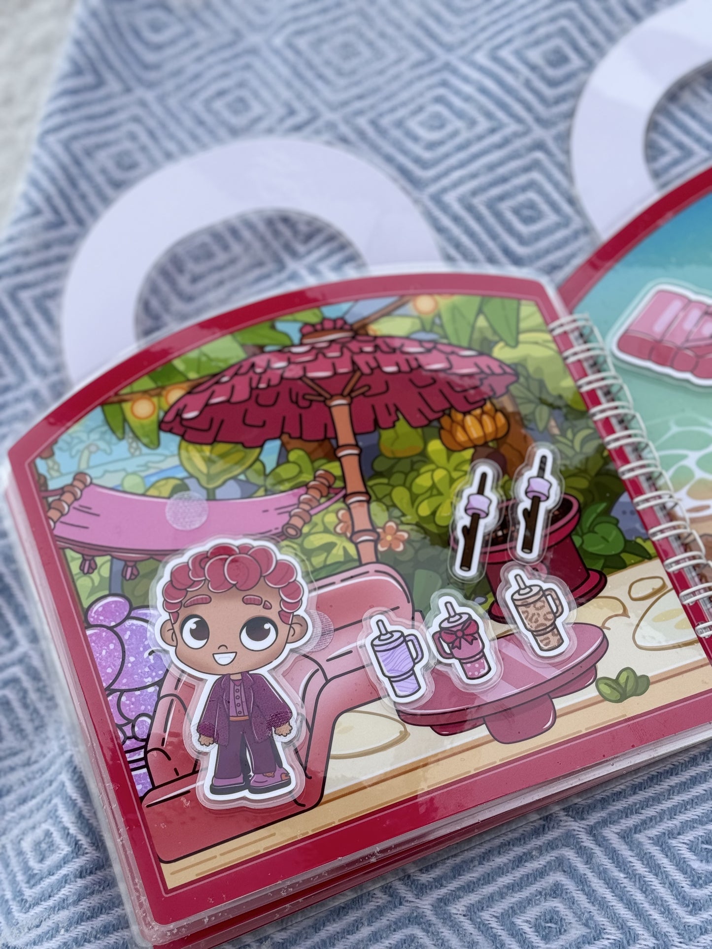 Traumhaus - Kreativ-Buch mit Klett-Stickern